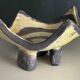 Ashtray in raku, circa 1990/2000
