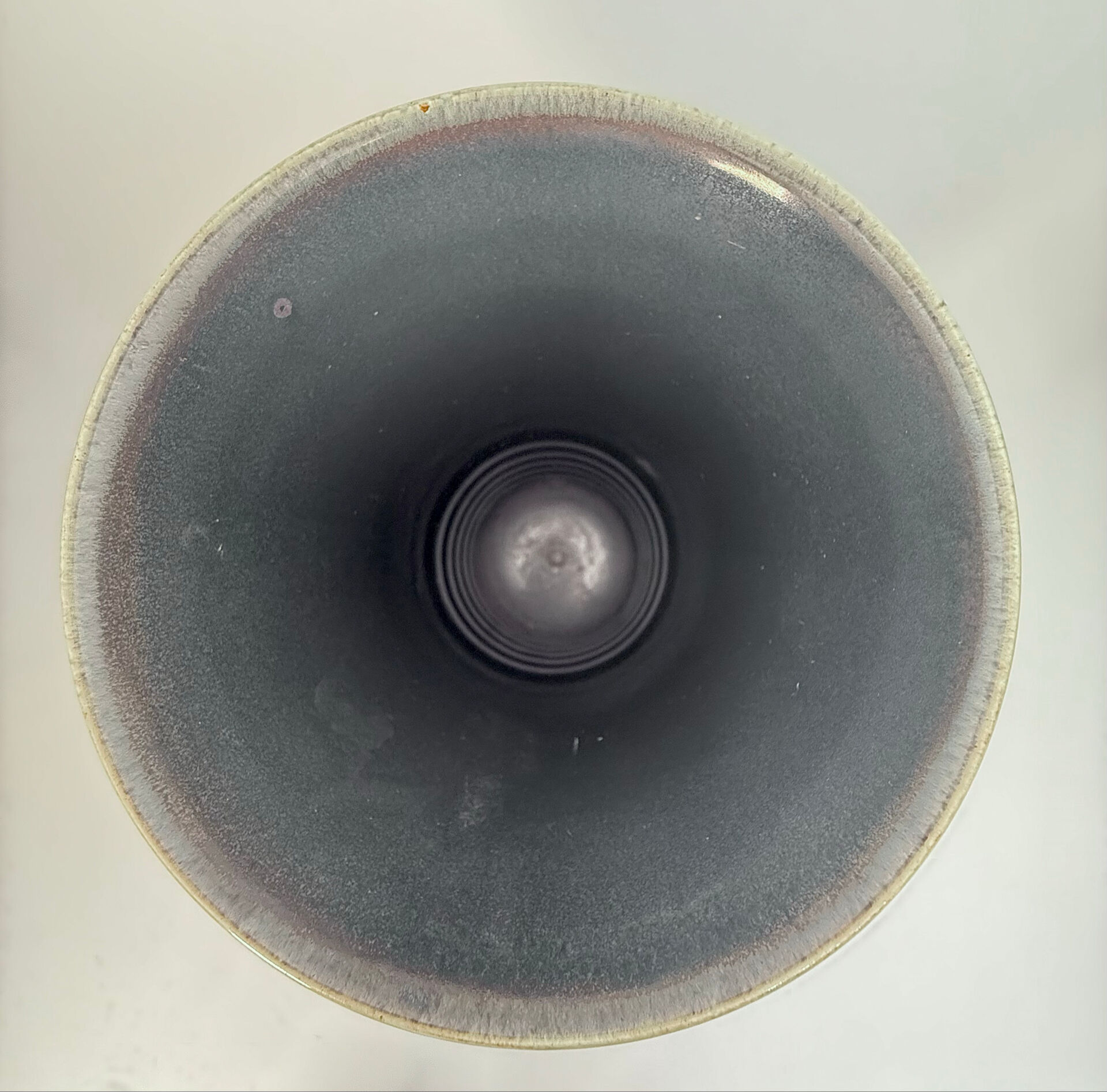 Ziegler vase Schaffhausen – sgraffito fish – Gustav Spörri period