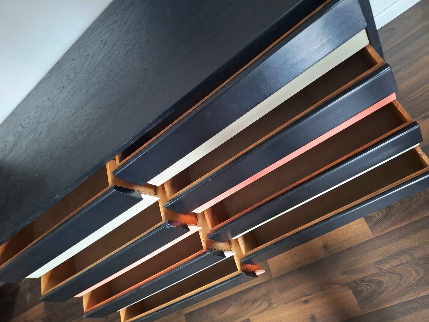 Jiri Jiroutek, vintage chest of drawers, designer sideboard U453