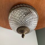 Ceiling lamp half old globe