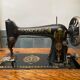 Superb old Singer sewing machine with its table