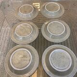 Service à café vintage en porcelaine de Virebent