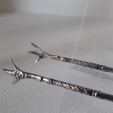 Solid silver sugar clamp Netherlands