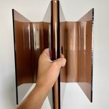 Porte-revues/vinyles plexiglas fumé