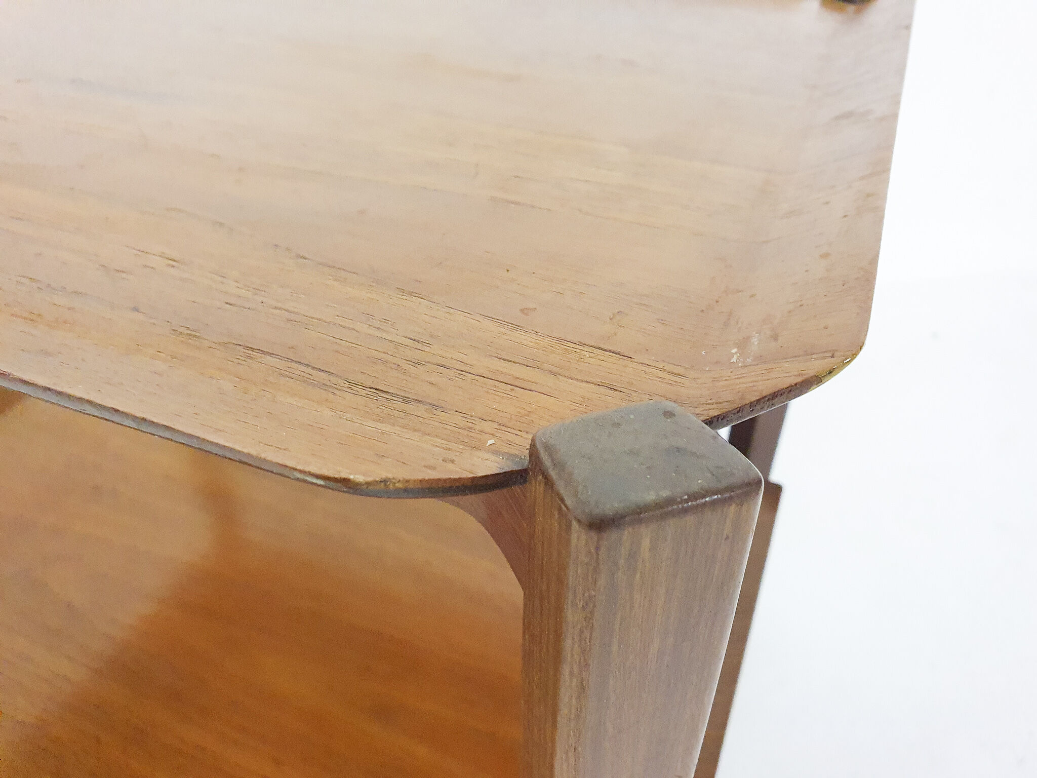 Mid-century teak side table, The Netherlands 1950's