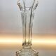 Vaas Art Deco Val Saint Lambert, Luxval series American model L transparent