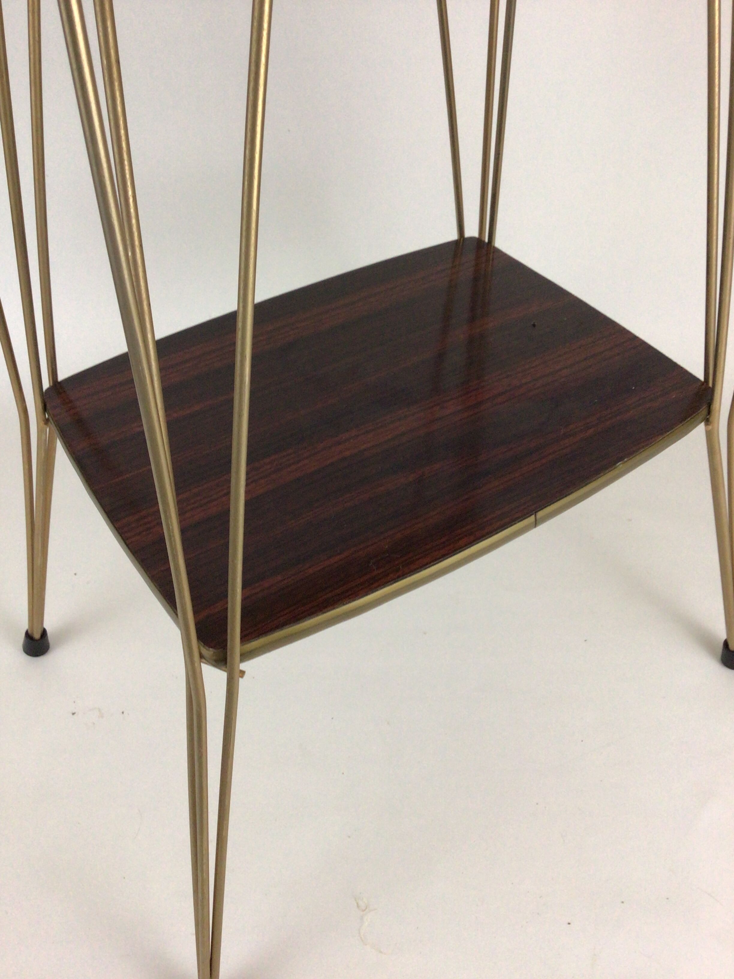 Vintage formica feet side table