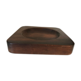 Vintage trinket bowl in solid wood