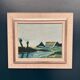 Swedish Oil on Canvas – “Farm by the Lake” by Bengt Hillgrund