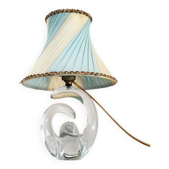 Lampe vintage en cristal 1950