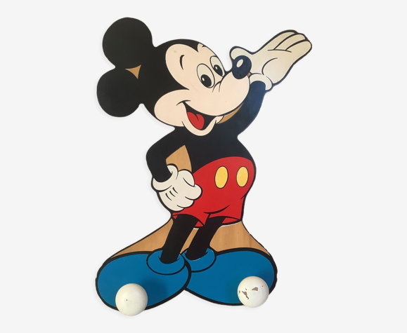 Old coat rack Mickey vila soldevila sa Spain in wood