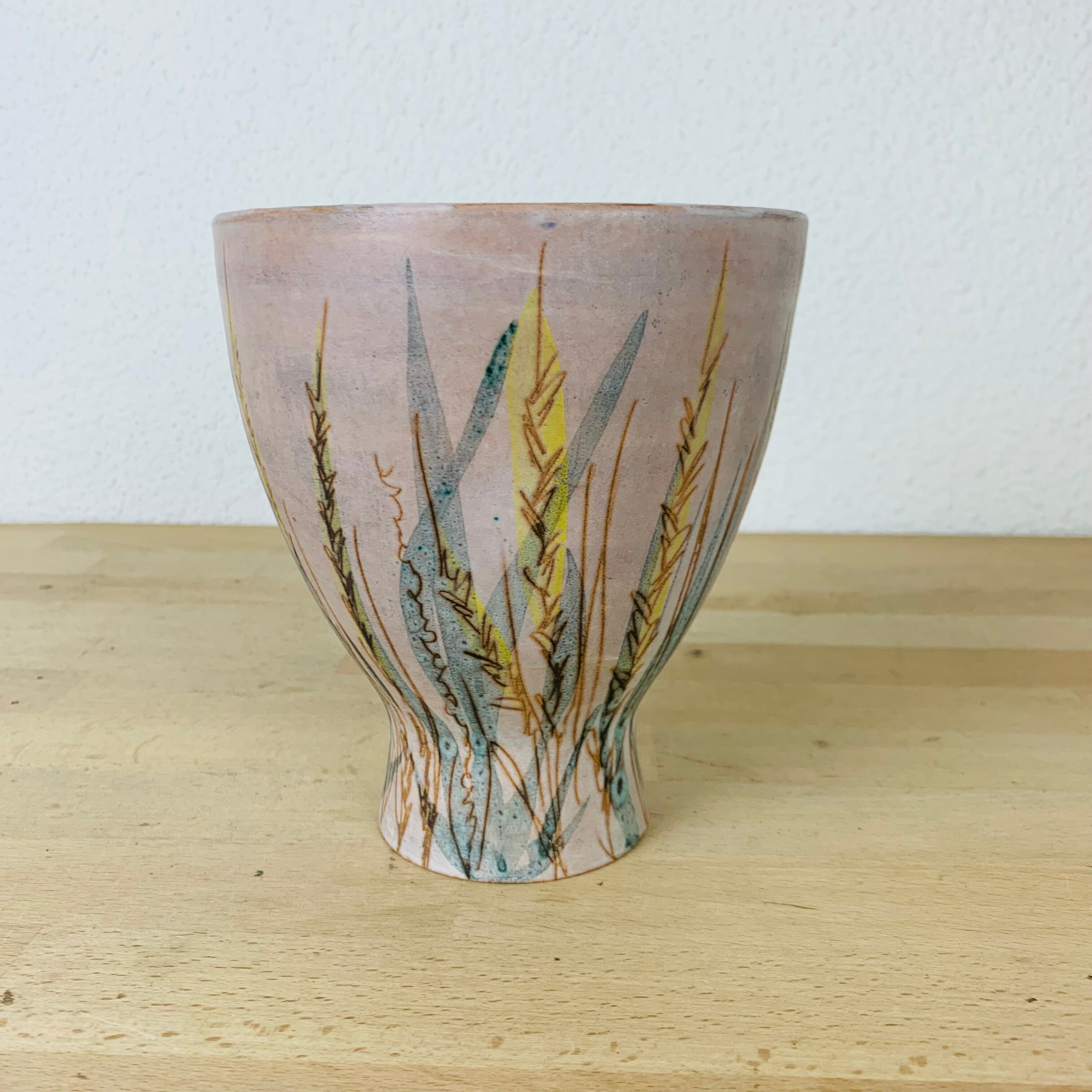 Vase Marie Madeleine Jolly ceramic vintage Vallauris