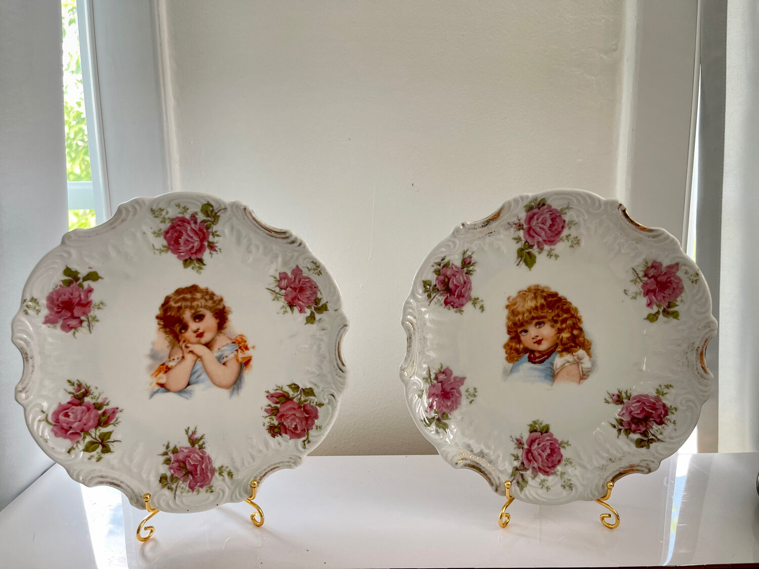 Two plates Brittania Karksbad Austria