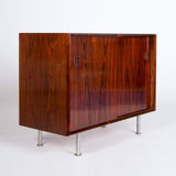 Mid century rosewood sideboard on aluminium legs, danish 1960’s