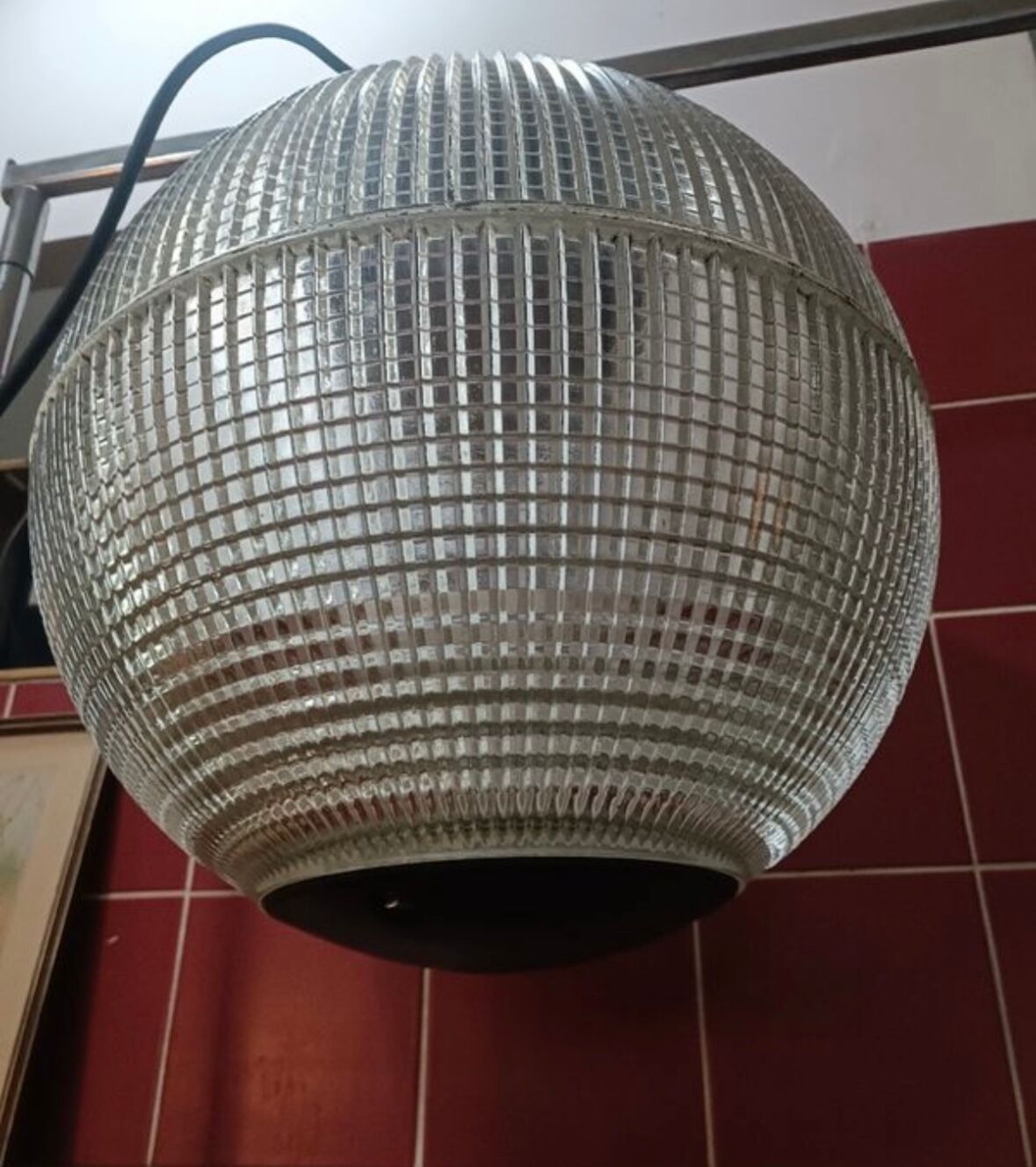 Suspension boule holophane