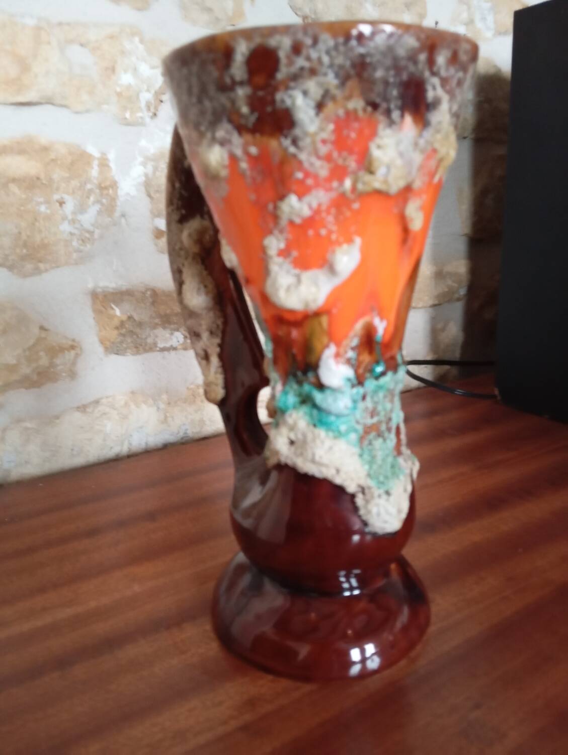 Vallauris style vase