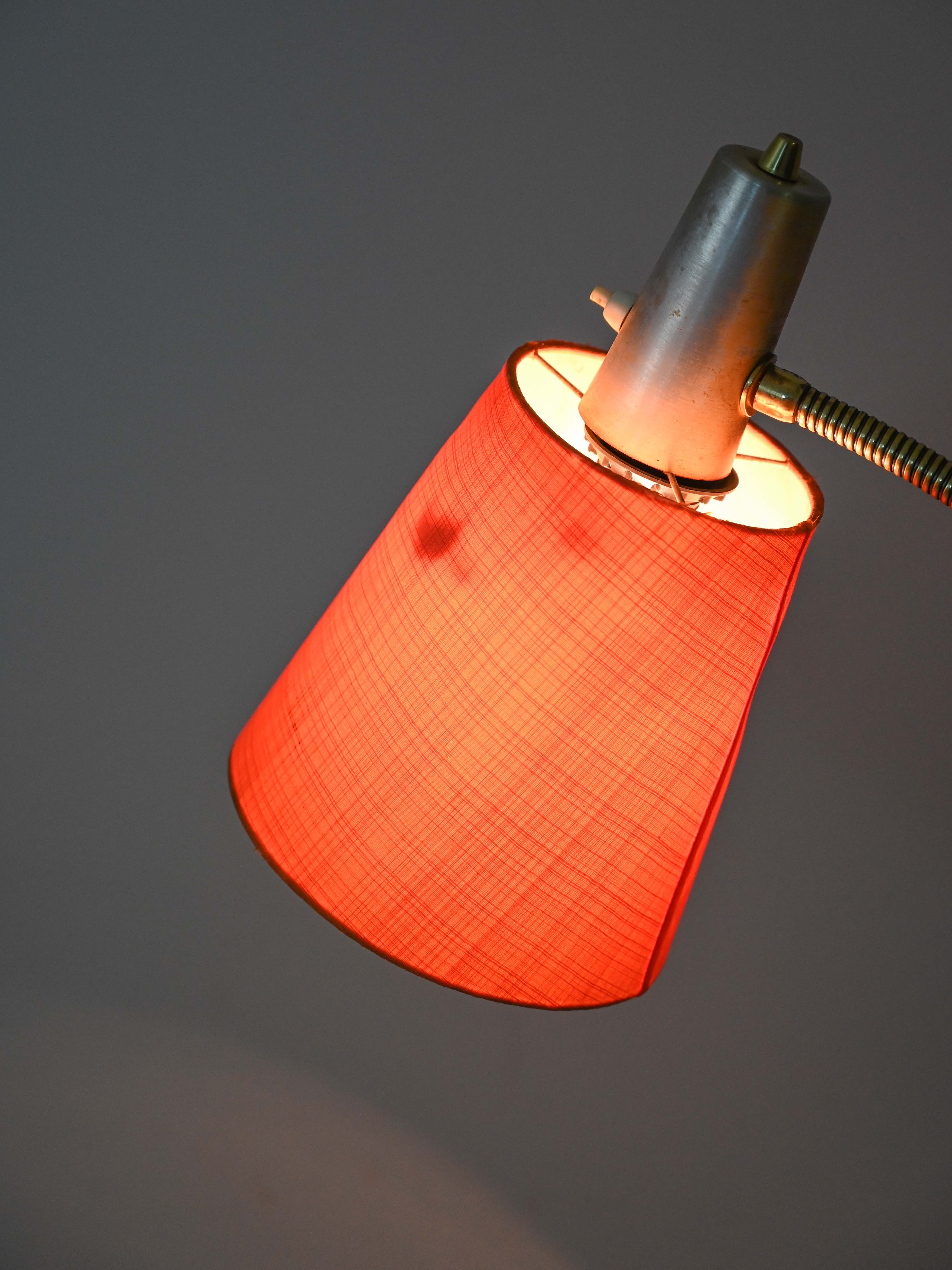 Modern antique floor lamp with gold base