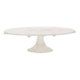 Vintage Glass Cake Stand Cake Plateau Flowers Mikasa Calypso