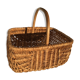 Rectangle braided hand basket