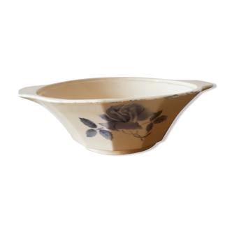 Salad bowl Digoin in faience