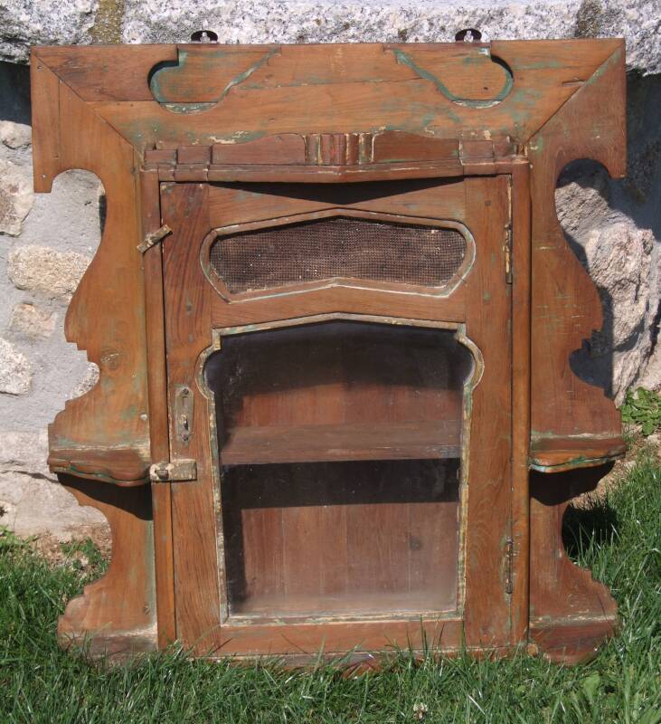 Old Original Teak Showcase