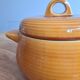 Soupière vintage ocre