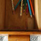 Bureau enfant vintage en bois