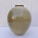 Vintage signed glazed stoneware vase.