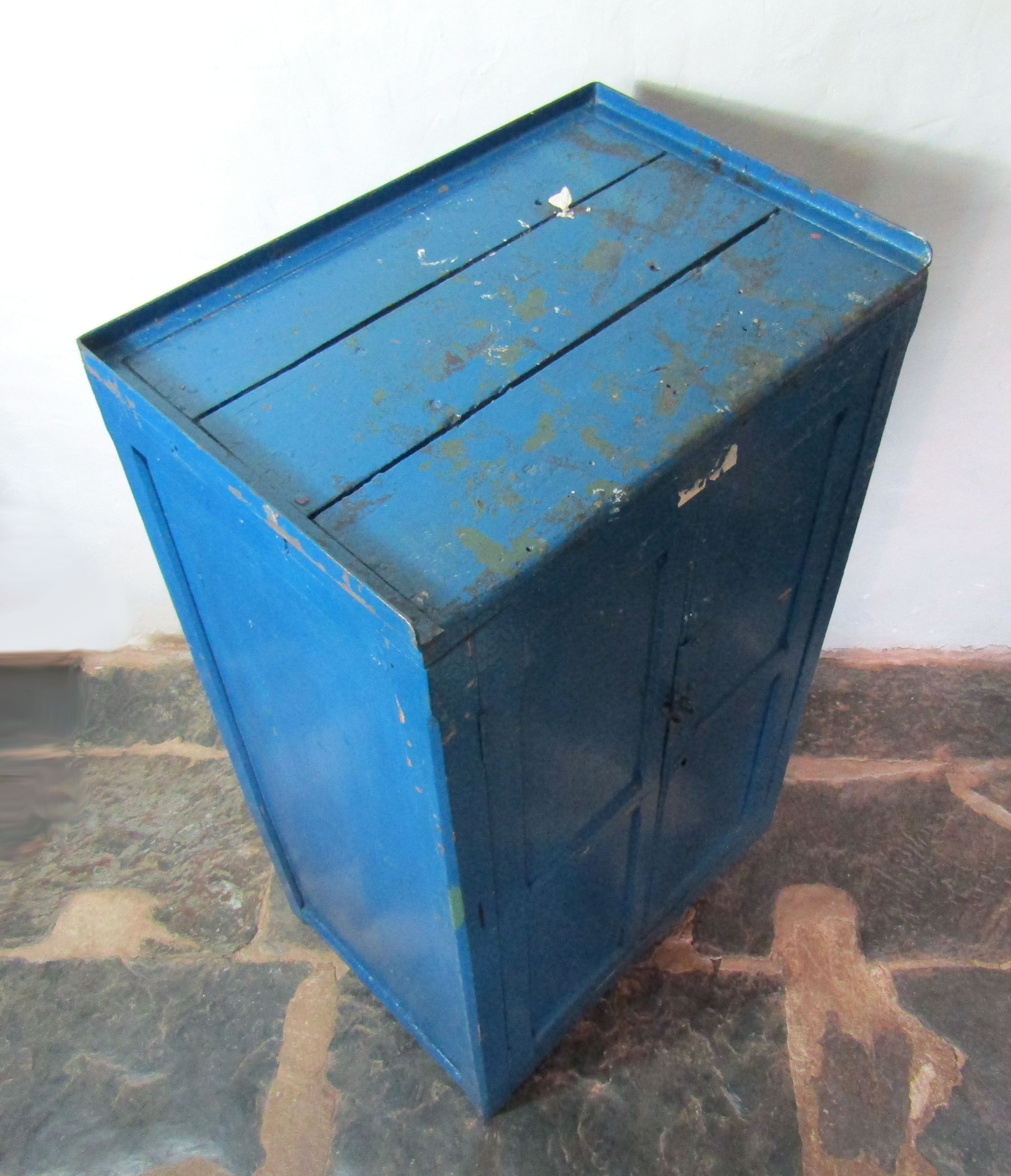 Old solid oak workshop furniture