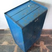 Ancien meuble d'atelier chêne massif