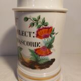Porcelain medicine jar