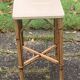 Vintage rattan and wicker side table, bedside table, side table