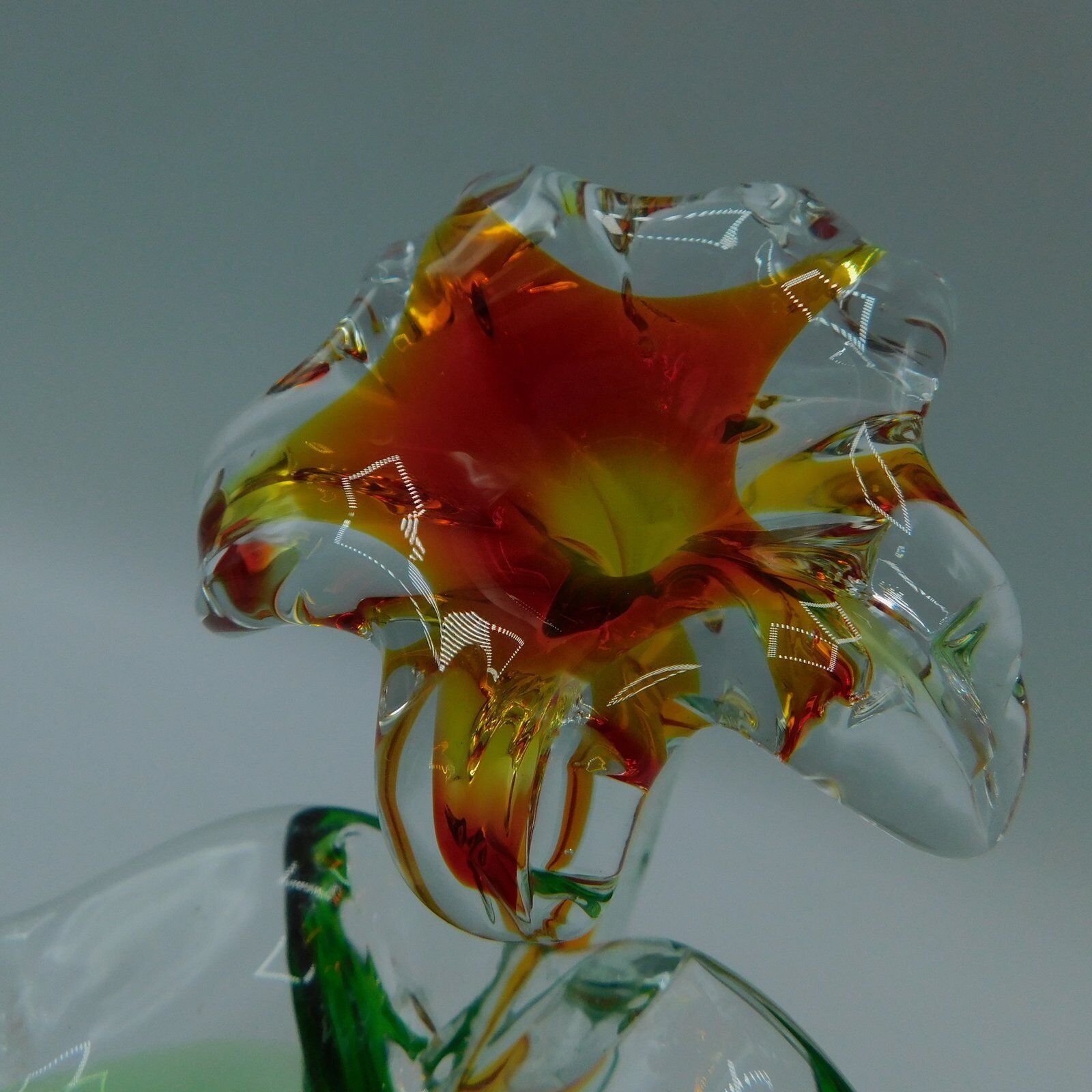 Coupelle a bijoux en verre soufflé
