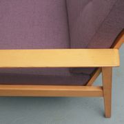 Fauteuil des années 1960 en violet