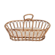 cradle, bassinet, rattan