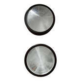 Paire de grandes appliques holophanes Thorn Europhane vintage (1990)