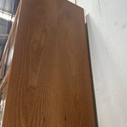 Pair of large vintage wooden display cabinets – 1960s/70s