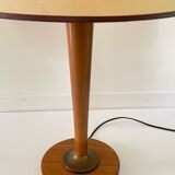 Office lamp by Unilux in wood 1960
