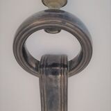 Art deco sconce in mercurized ceramics