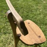 Handmade walnut chair