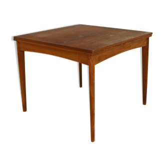 Teak game table, Denmark, 1960