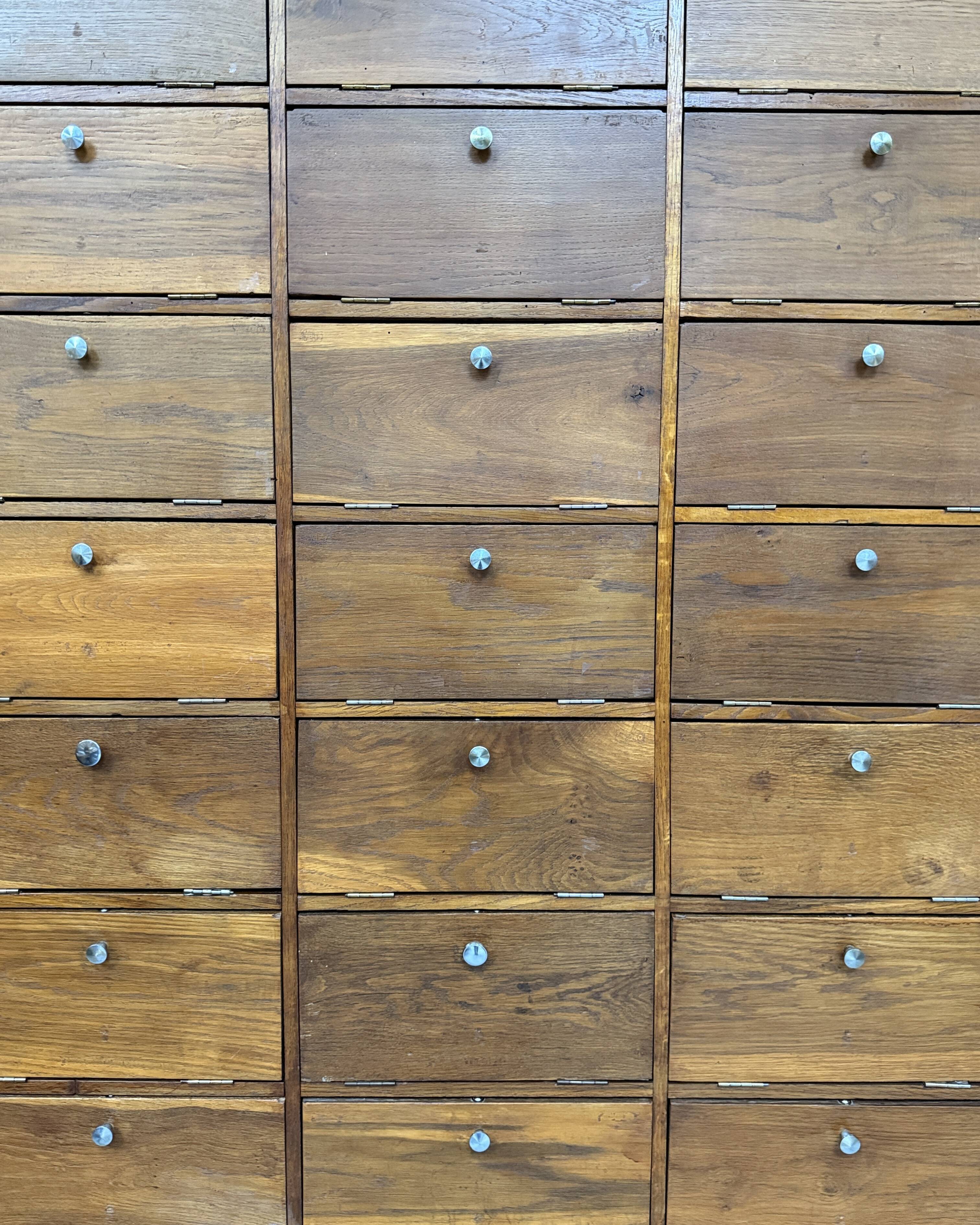 Large notary's cabinet with drop-leaf doors (renovated)