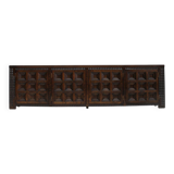 Spanish brutalist sideboard solid wood
