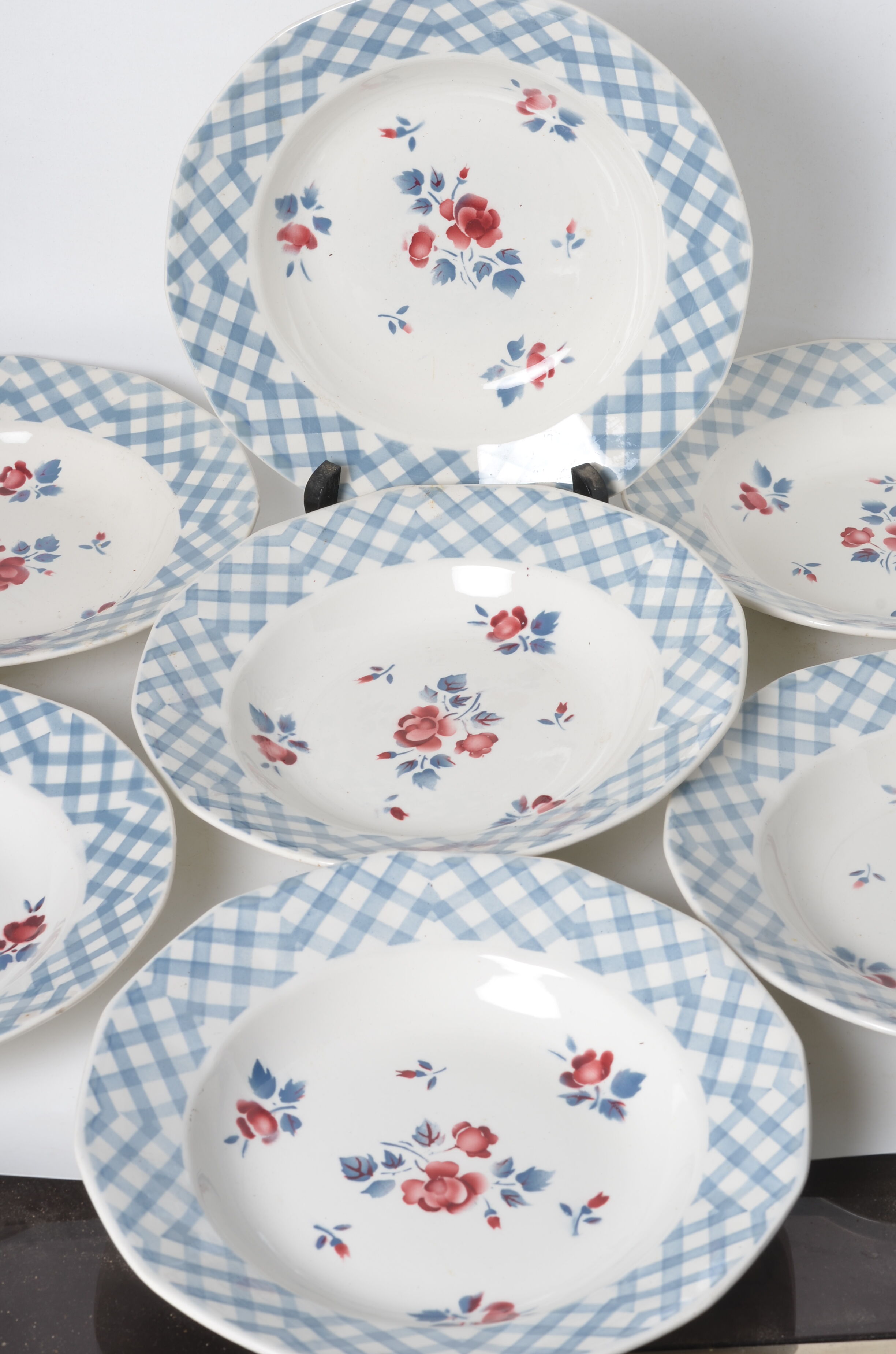 Hollow plates Digoin Sarreguemines