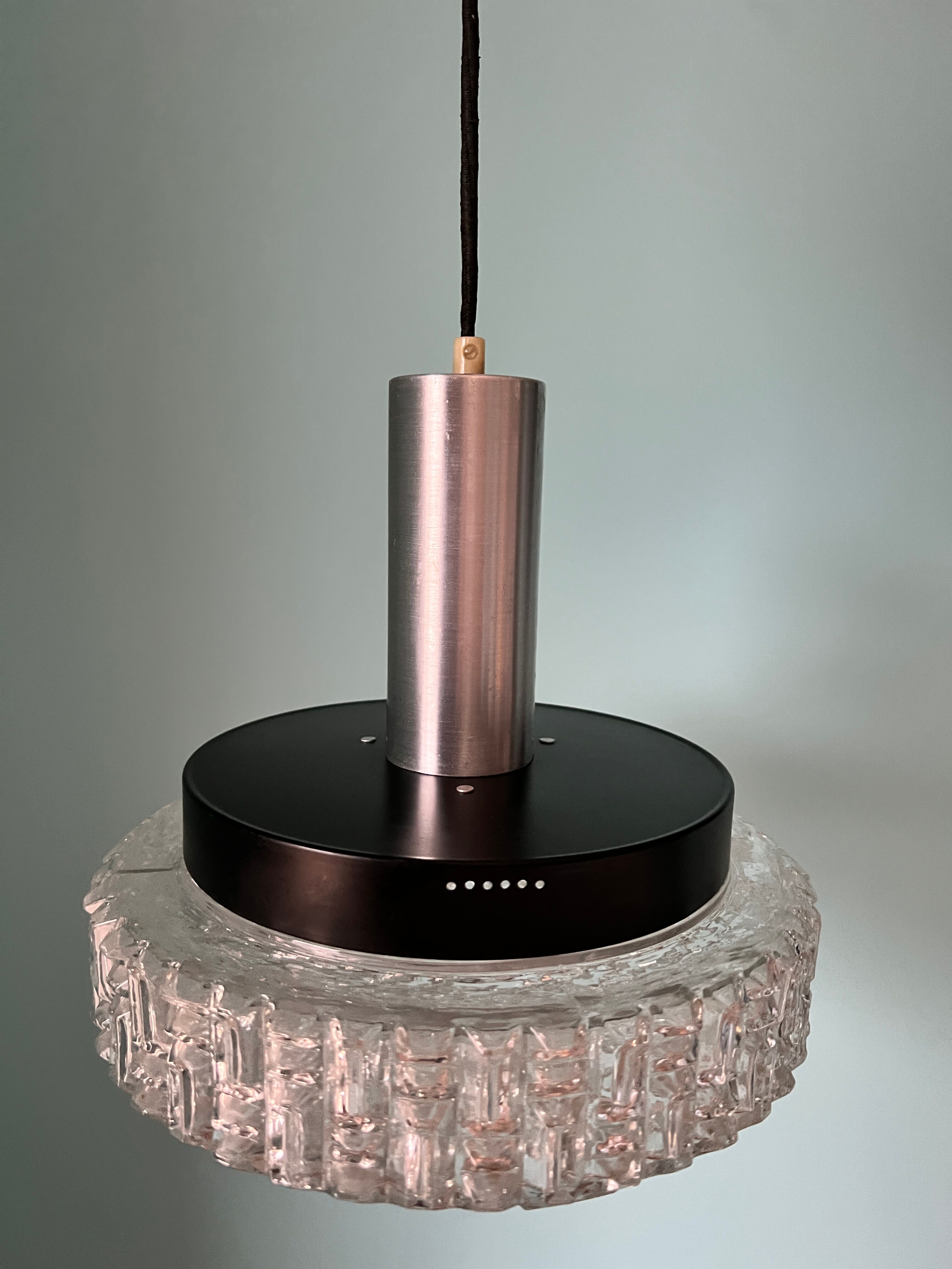 Art deco lamp / mid century lamp / 1960s / ceiling pendant lamp