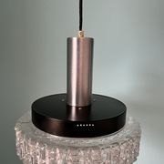 Art deco lamp / mid century lamp / 1960s / ceiling pendant lamp