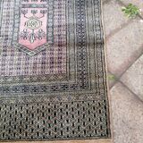 Old oriental carpet. Pakistan  140 x 71 cm