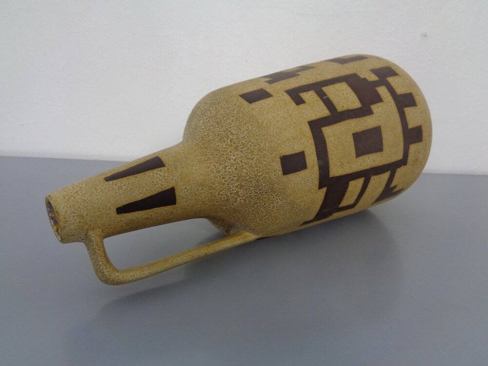 Mid-Century German Studio Ceramic Vase, 1950s