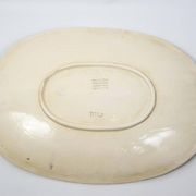 Vallauris oval ceramic dish