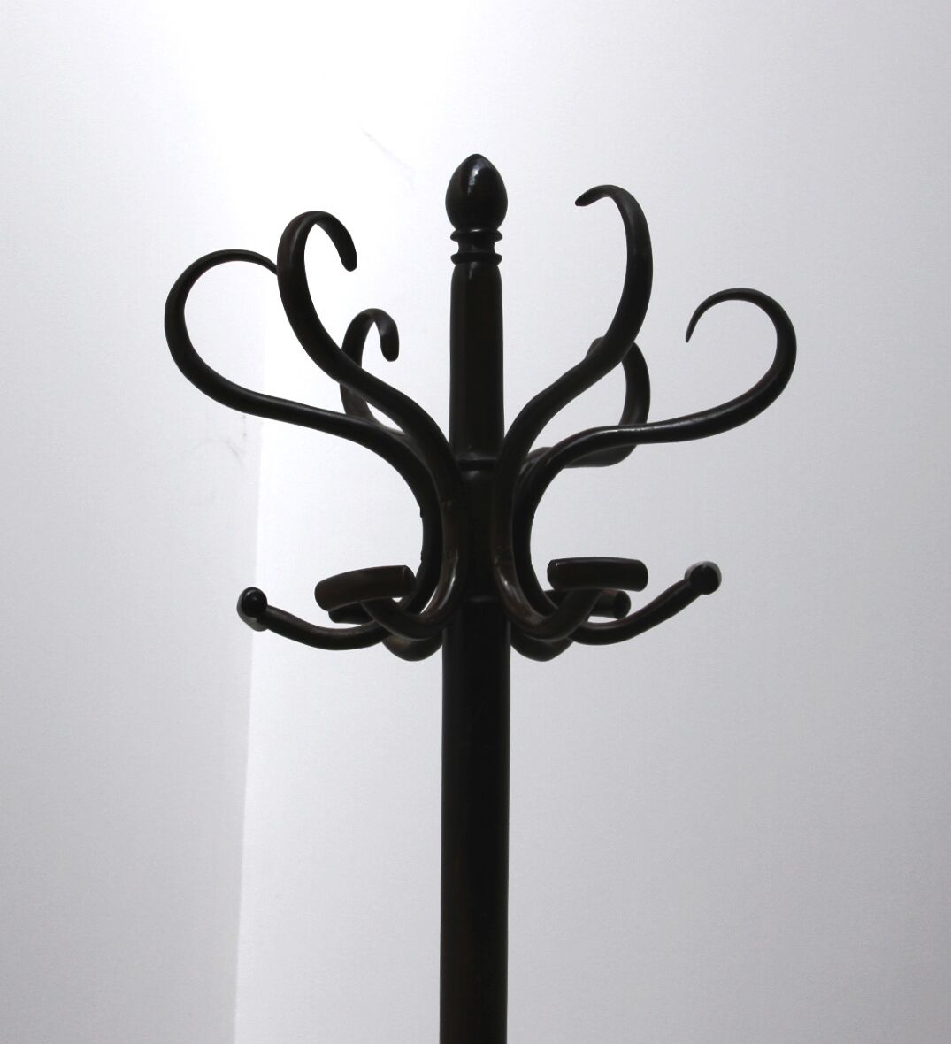 Vintage wood coat rack